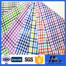 Fios têxteis tingidos 100% tecido de algodão para shirting